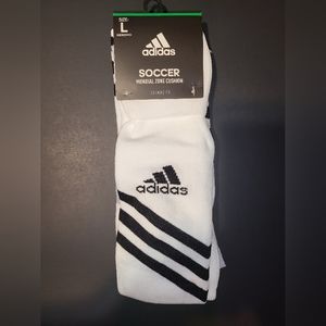 Adidas Black Moisture Wicking Unisex Socks -